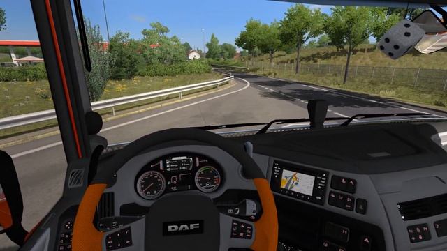 ETS2 (1.36) | DAF XF E6 Paccar MX 13 engine sound Release by Kriechbaum - review смотреть онлайн
