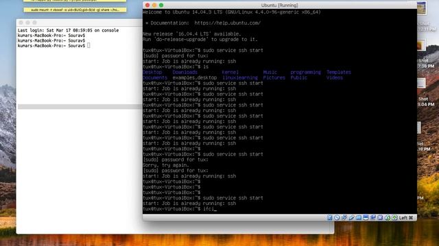 How To Ssh Into Linux Virtualbox/Virtual Machine From Host Machine/Same Computer смотреть онлайн
