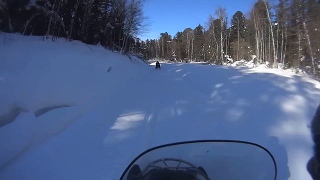 Прохват в 200 км на yamaha vk540, ski-doo skandic и буране. смотреть онлайн