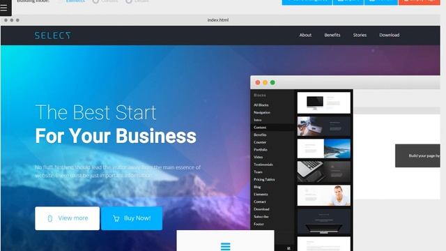Select онлайн конструктор лэндингов смотреть онлайн
