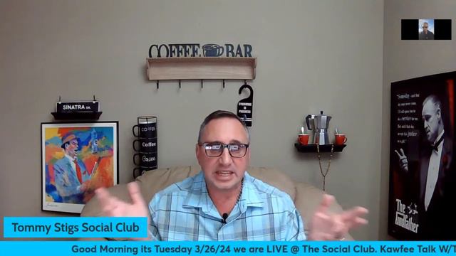 "COFFEE is our Topic" & BK Skip discussed-Tuesday 3/26/24 LIVE Kawfee Talk @ Tommy Stigs Social Clu смотреть онлайн