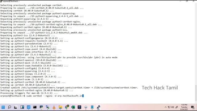 How To Secure Erpnext (Nginx) with Let's Encrypt on Ubuntu смотреть онлайн