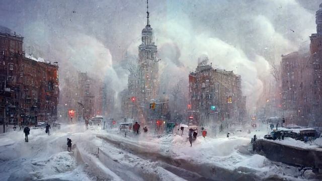Нина Бродская - Звенит январская вьюга [нейросеть] смотреть онлайн