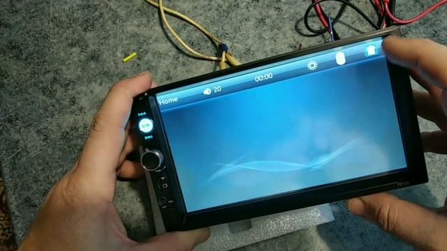 Распаковка и обзор 2din Автомагнитолы 7010B смотреть онлайн