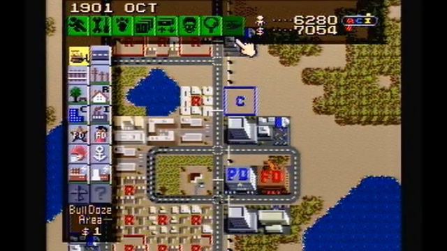 Sim City (SNES) смотреть онлайн