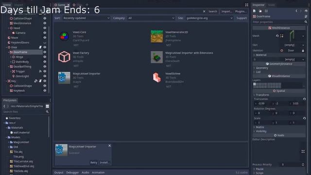 The making of A-Mazing-Land for Godot Wild Jam #20 смотреть онлайн