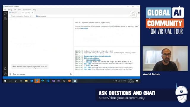 Build a Flight Tracker using Bot Framework Composer - Arafat Tehsin смотреть онлайн