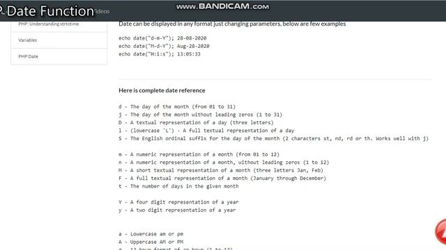 Lecture 3: PHP Date function in Urdu/Hindi смотреть онлайн