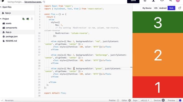 React Native: Understand about Flex, FlexDirection смотреть онлайн