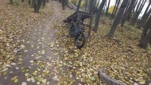 Обзор фэтбайка!Как ездить на фэтбайке?Покатушки.