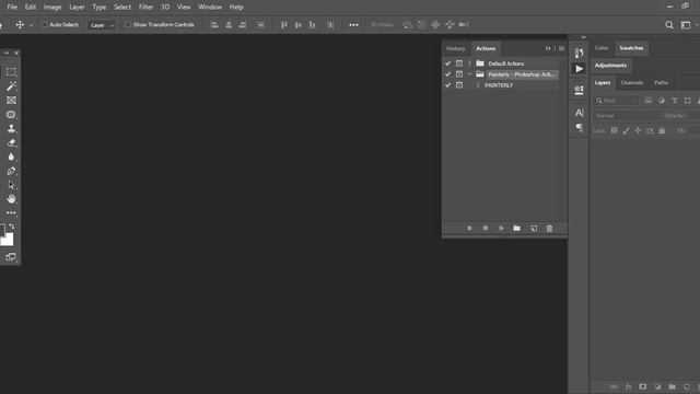 PHOTOSHOP PAINTING ACTION FREE DOWNLOAD | BLEND LAYER смотреть онлайн