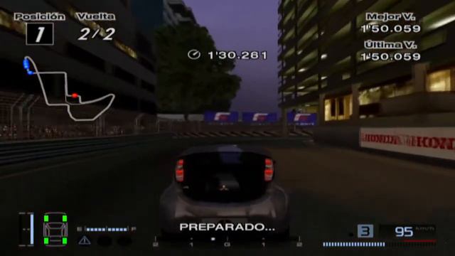 Gran Turismo 4 - Mitsubishi i Concept '03 (Gameplay) смотреть онлайн
