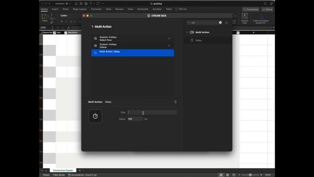 How to Delete a Row in Excel Using the Elgato Stream Deck смотреть онлайн