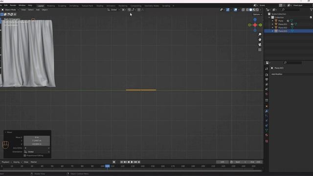 как сделать шторы в блендер 3.2 Shape keys Блендер для новичков смотреть онлайн