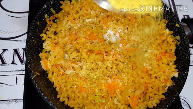 ФАНТАСТИЧЕСКИ ВКУСНЫЕ МАКАРОНЫ С ОВОЩАМИ В СЛИВОЧНО–СЫРНОМ СОУСЕ на сковороде! смотреть онлайн