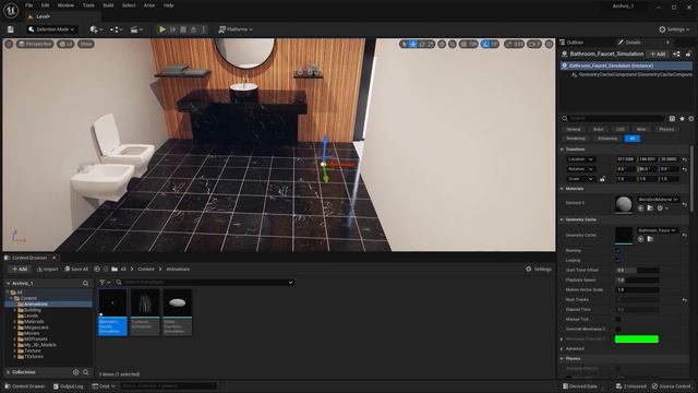 41. Unreal Engine 5.1 Для архитектурной визуализации - Симуляция частиц смотреть онлайн