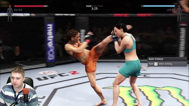 МОЯ ЖЕНА ЛОМАЕТ ЛИЦА - EA Sports UFC 2 (Прохождение Карьеры №2) смотреть онлайн