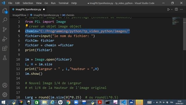 Traiter Mes Images en Python смотреть онлайн