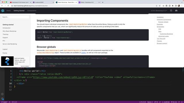 How To Embed YouTube Videos in React / Gatsby (and make them Responsive) смотреть онлайн
