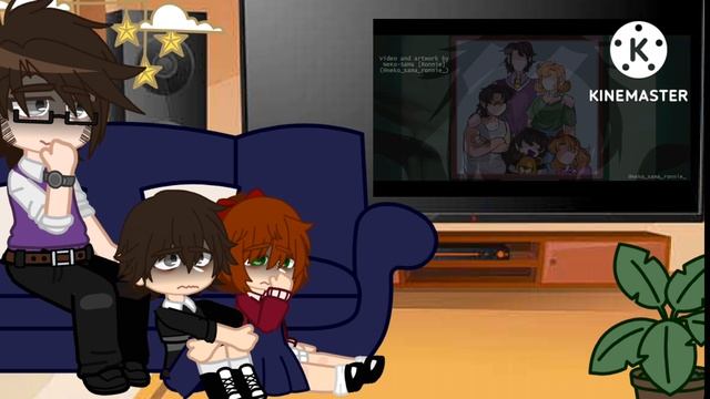 //Past Afton Family React to their future memes//Michael Afton//FNAF// Ørbs// смотреть онлайн