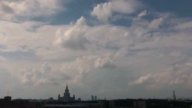 Timelapse severe weather in Moscow 05.08.2012 смотреть онлайн