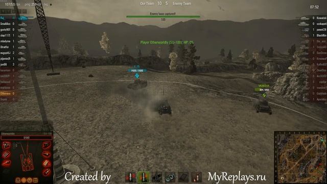 WOT: Karelia - SU-100 смотреть онлайн