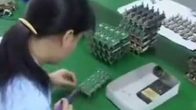 Пайка печатных плат в Китае смотреть онлайн