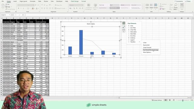 Trend Spotter! How to Add Trendlines ? in Excel смотреть онлайн