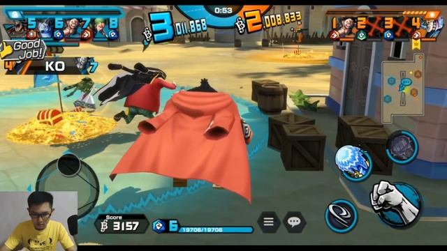 Lvl 100 Jinbei In Season 35! He Destroys With Big Damage! | One Piece Bounty Rush OPBR смотреть онлайн