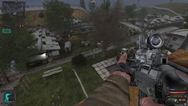 СНАЙПЕРА УБИТЬ НЕЛЬЗЯ! Stalker shadow of chernobyl #7 смотреть онлайн