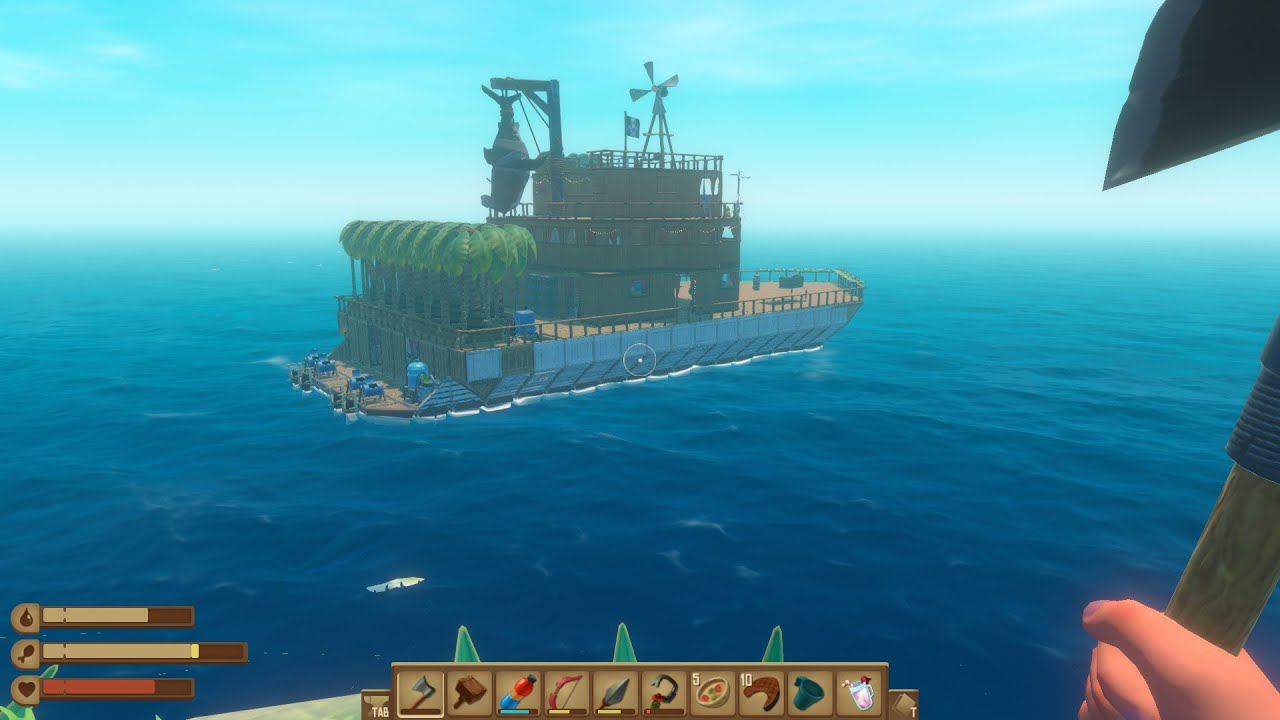 Raft - Эта песня хороша, выживай с начала 6. КООП выживание в РАФТ смотреть онлайн