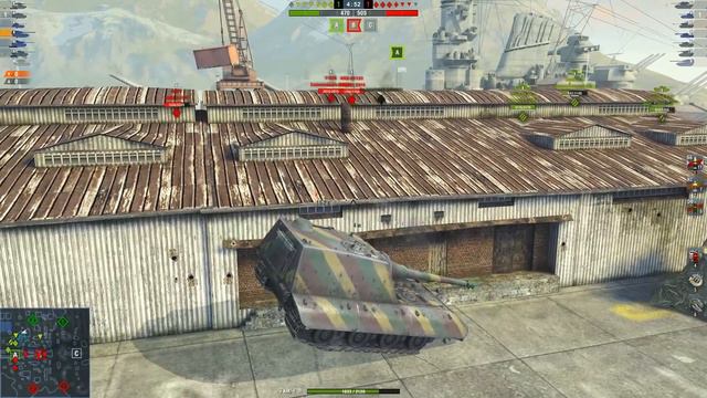 WoT Blitz - Танки научились летать.Тупой баг Восточная гавань - World of Tanks Blitz (WoTB) смотреть онлайн