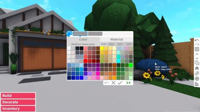 Bloxburg | Aesthetic One-Story Roleplay House | Speed Build