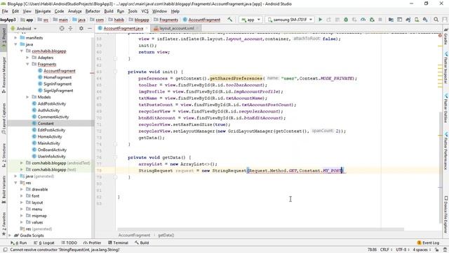 Android Blog App - Android Studio & Laravel Rest API - Part #13 смотреть онлайн