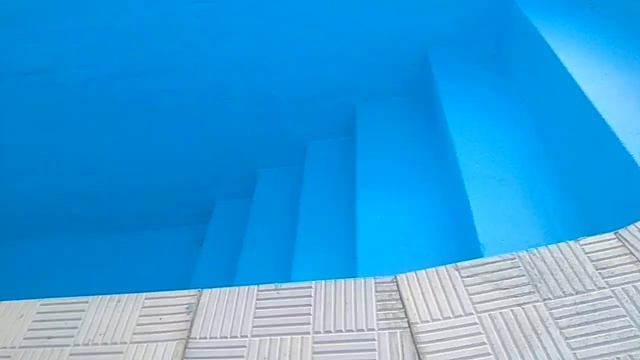 Новый купальный сезон 2022  Покрасили бассейн 2 раз  Резиновая краска Цитадель