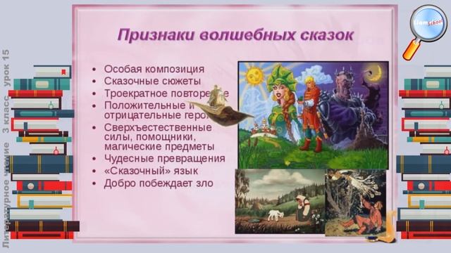 Литературное чтение 3 класс (Урок№15 - А.С. Пушкин «Сказка о царе Салтане...» Часть 1.) смотреть онлайн