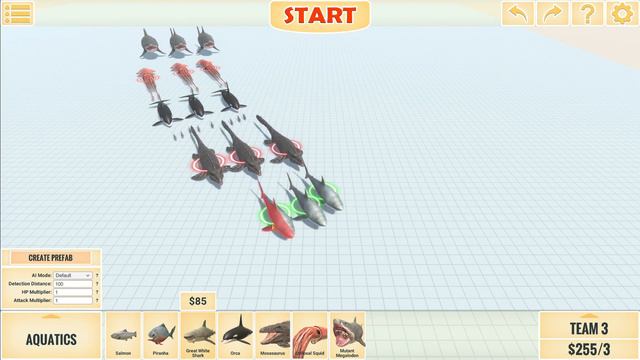 Сражения животных в Animal Revolt Battle Simulator