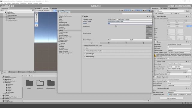 Lesson 55. Build Game. Unity 3D Tutorial (2024). How To Make First Person Game (FPS) in Unity 2024 смотреть онлайн