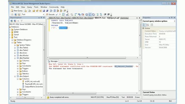 SELECT и связаные таблици (primary key, foreign key).avi смотреть онлайн