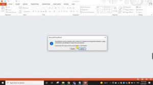 Fixed: PowerPoint found a problem with content in pptx