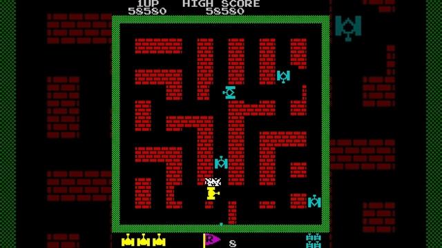 Arcade Game: Tank Battalion (1980 Namco) смотреть онлайн