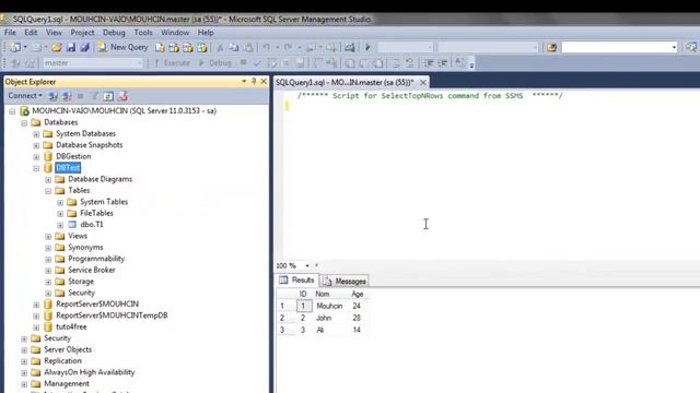 Windev et SQl server connection ( SQLConnecte ) смотреть онлайн