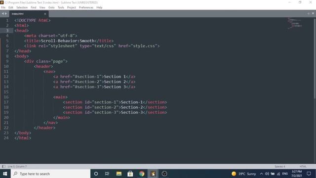 Scroll-Behavior:Smooth HTML and CSS Effect смотреть онлайн