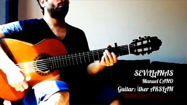 Spanish Flamenco Sevillanas Music Manuel CANO, İlker ARSLAN Flamenko Gitar, Klasik Gitar смотреть онлайн
