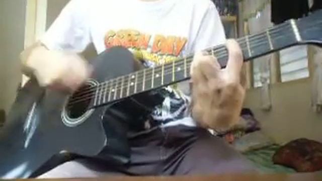 99 Revolutions - Green Day Guitar cover (acoustic) смотреть онлайн
