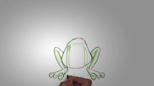 Как нарисовать лягушку поэтапно для детей смотреть онлайн