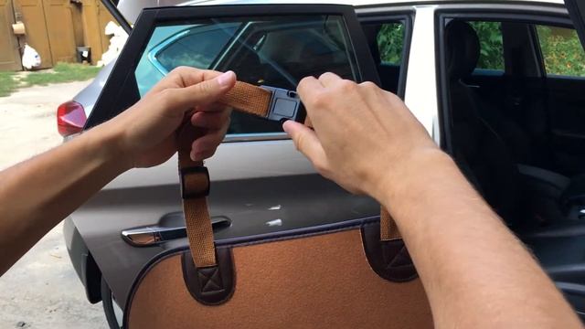 Обзор фастекса автогамака Bag Style (2-in-1) - чехол,накидка, для маленьких собак смотреть онлайн