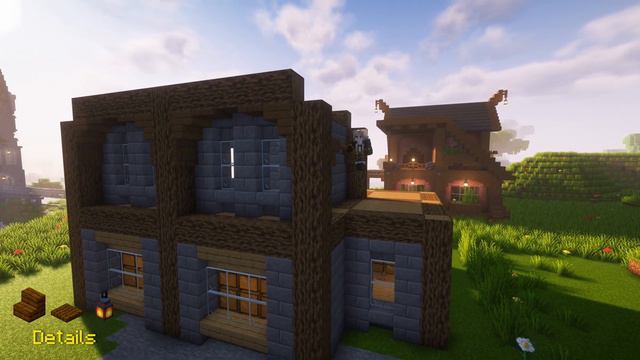 How to build a Ultimate Storage House + Interior in Minecraft | Tutorial #minecraftbuilds смотреть онлайн