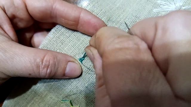 7 класс.Вышивка. "Бархатный" шов. смотреть онлайн