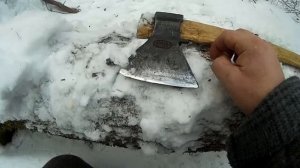 Таёжный топор. Вес головы топора